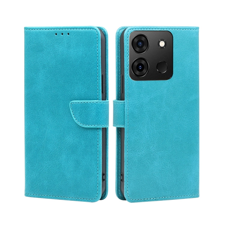 For Infinix Smart 7 Calf Texture Buckle Flip Leather Phone Case