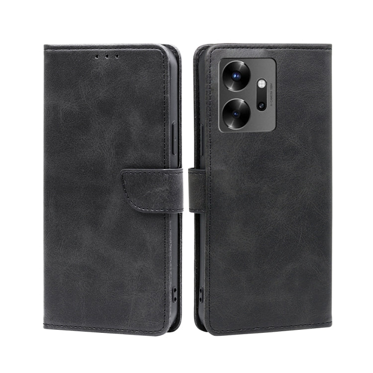 For Infinix Zero 20 Calf Texture Buckle Flip Leather Phone Case