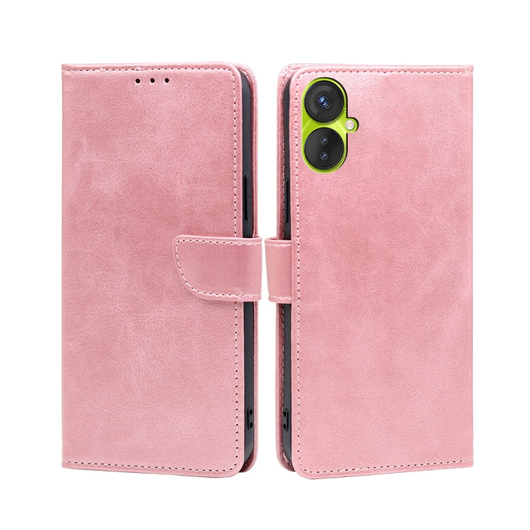 For Tecno Spark 9 Pro Calf Texture Buckle Flip Leather Phone Case