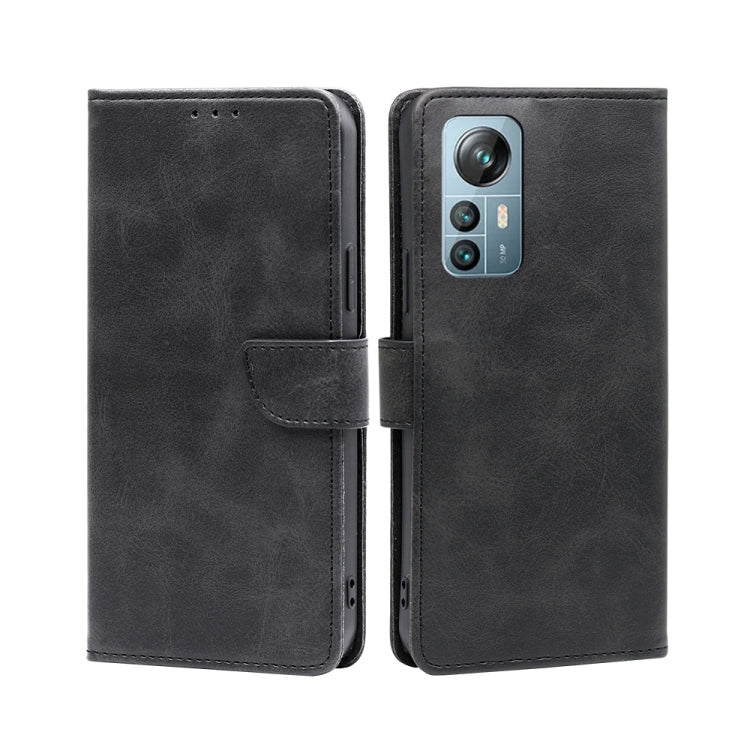 For Blackview A85 Calf Texture Buckle Flip Leather Phone Case
