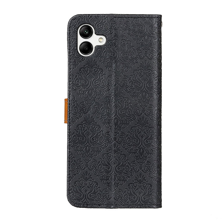 For Samsung Galaxy F14 5G European Floral Embossed Flip Leather Phone Case