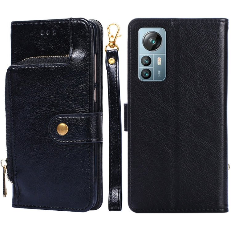 For Blackview A85 Zipper Bag Leather Phone Case