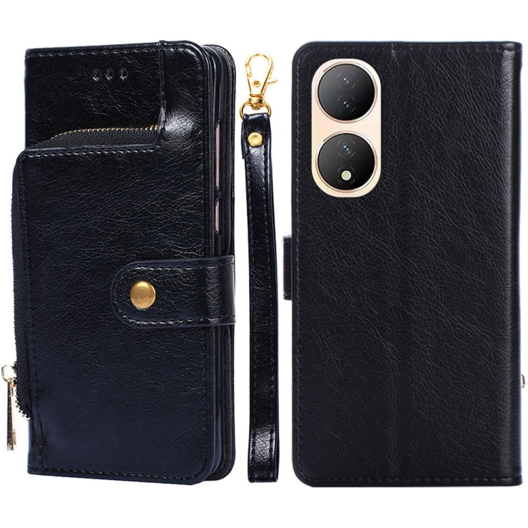 For vivo Y100 5G Zipper Bag Leather Phone Case