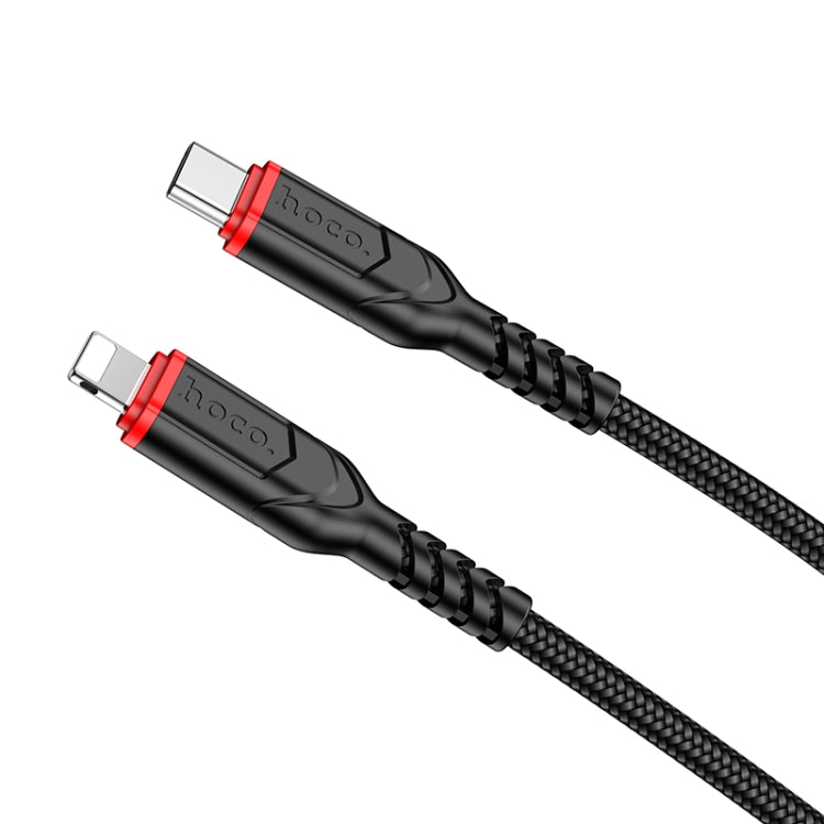 hoco X59 Victory PD 20W USB-C / Type-C to 8 Pin Charging Data Dable, Length:1m