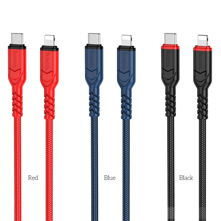 hoco X59 Victory PD 20W USB-C / Type-C to 8 Pin Charging Data Dable, Length:1m