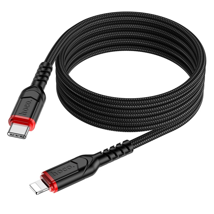 hoco X59 Victory PD 20W USB-C / Type-C to 8 Pin Charging Data Dable, Length:1m
