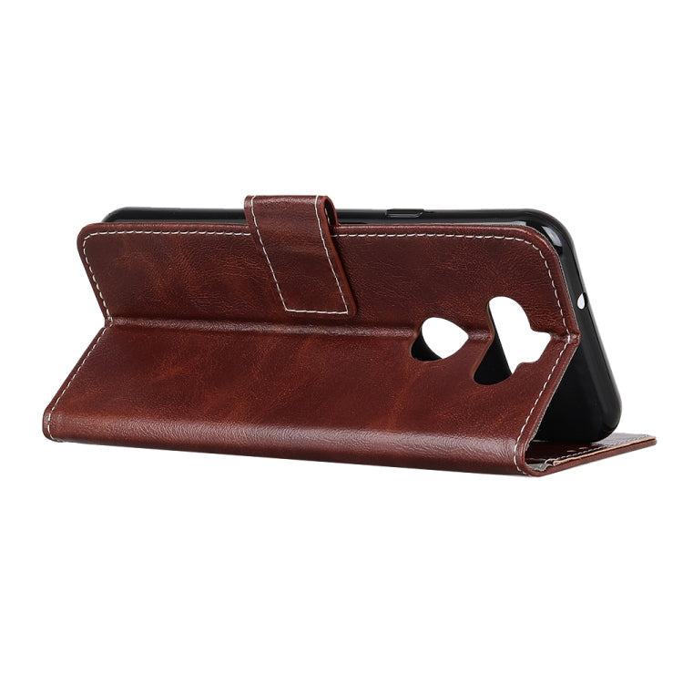 For LG K31 / Aristo 5 Retro Crazy Horse Texture Horizontal Flip Leather Case with Holder & Card Slots & Photo Frame & Wallet