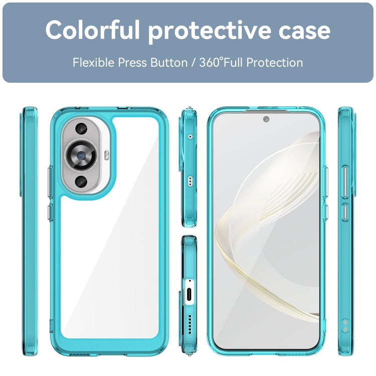 For Huawei Nova 11 Colorful Series Acrylic + TPU Phone Case