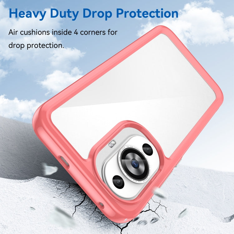 For Huawei Nova 11 Colorful Series Acrylic + TPU Phone Case