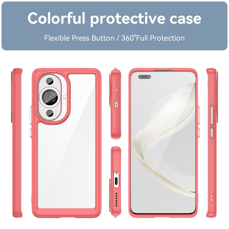 For Huawei Nova 11 Ultra Colorful Series Acrylic + TPU Phone Case