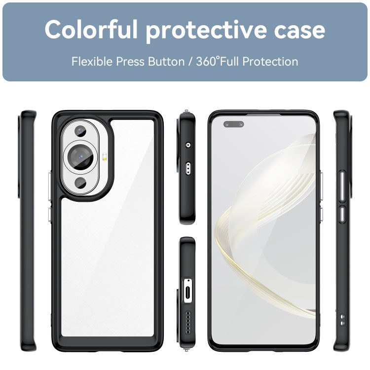 For Huawei Nova 11 Ultra Colorful Series Acrylic + TPU Phone Case