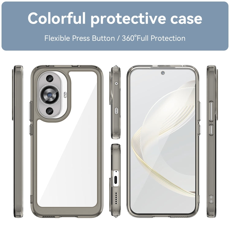 For Huawei nova 12s Colorful Series Acrylic + TPU Phone Case