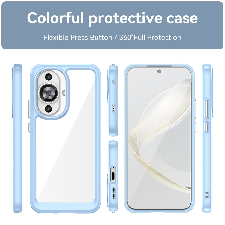For Huawei nova 12s Colorful Series Acrylic + TPU Phone Case