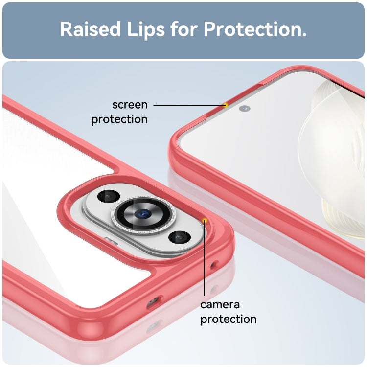 For Huawei nova 12s Colorful Series Acrylic + TPU Phone Case