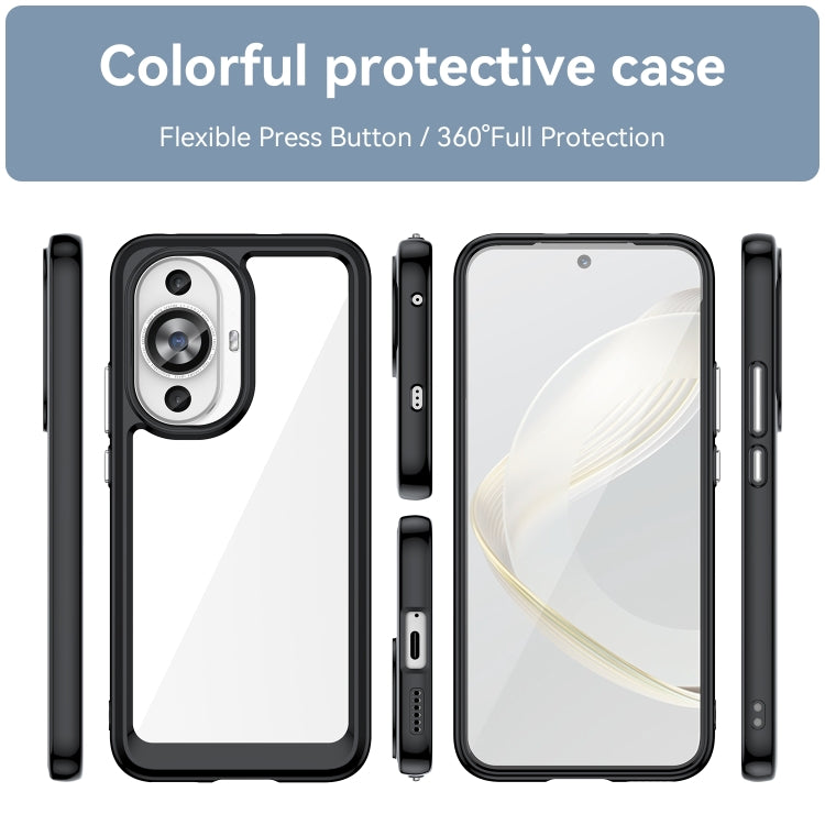 For Huawei nova 12s Colorful Series Acrylic + TPU Phone Case
