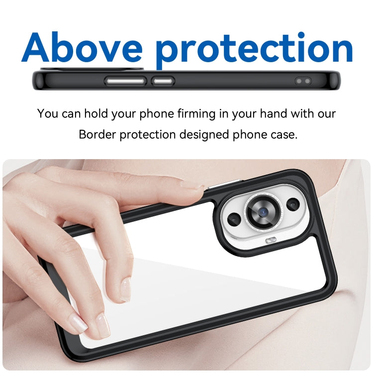 For Huawei nova 12s Colorful Series Acrylic + TPU Phone Case