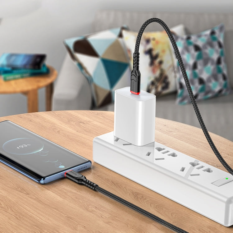 hoco X59 Victory 60W USB-C / Type-C to USB-C / Type-C Charging Data Dable, Length:1m