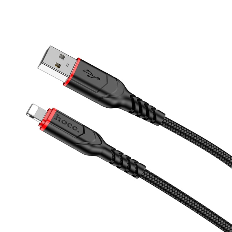 hoco X59 Victory 2.4A USB to 8 Pin Charging Data Dable, Length:2m