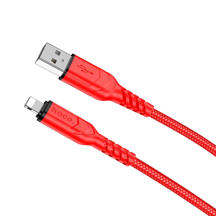 hoco X59 Victory 2.4A USB to 8 Pin Charging Data Dable, Length:2m