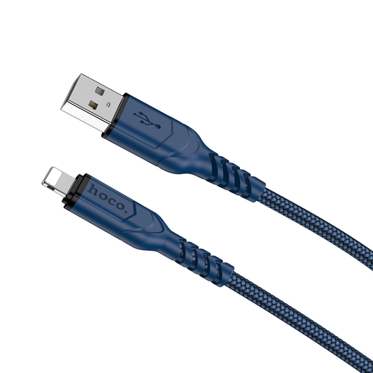 hoco X59 Victory 2.4A USB to 8 Pin Charging Data Dable, Length:2m