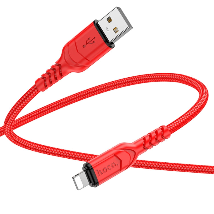 hoco X59 Victory 2.4A USB to 8 Pin Charging Data Dable, Length:2m