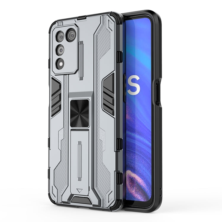 For OPPO K9S 5G Supersonic PC + TPU Shock-proof Protective Phone Case with Holder