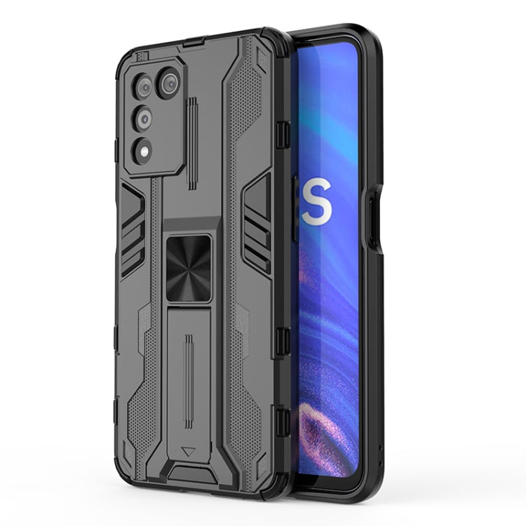 For OPPO K9S 5G Supersonic PC + TPU Shock-proof Protective Phone Case with Holder