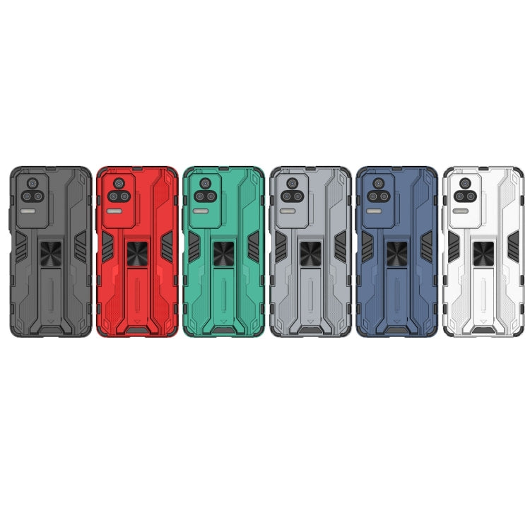 For Xiaomi Redmi K40S Supersonic PC + TPU Shock-proof Protective Phone Case with Holder