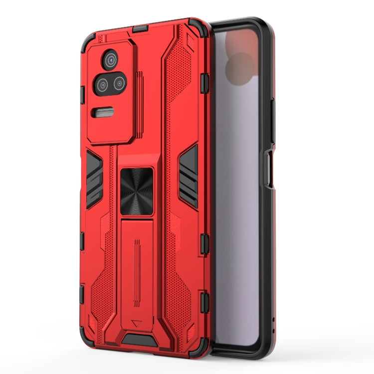 For Xiaomi Redmi K40S Supersonic PC + TPU Shock-proof Protective Phone Case with Holder