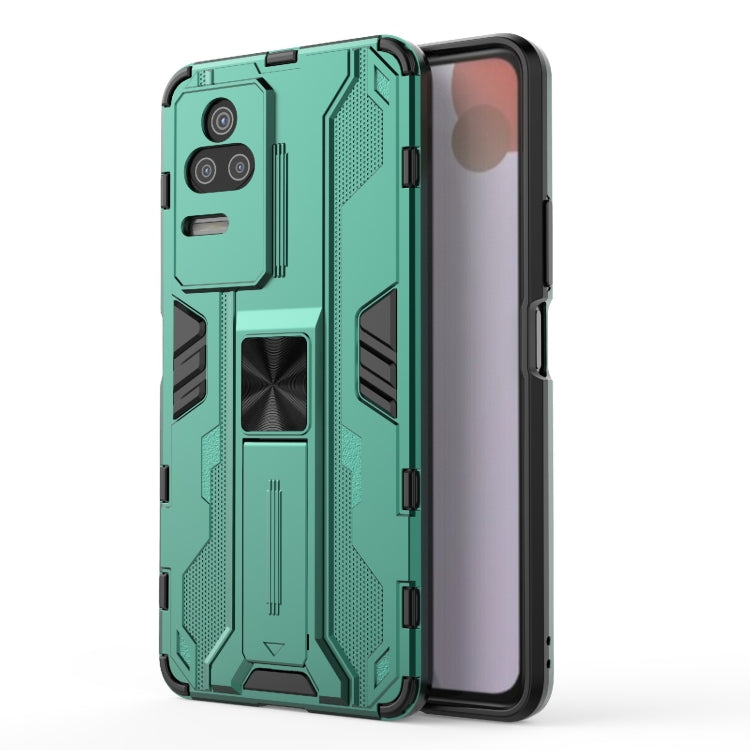 For Xiaomi Redmi K40S Supersonic PC + TPU Shock-proof Protective Phone Case with Holder
