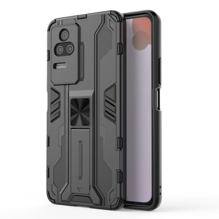 For Xiaomi Redmi K40S Supersonic PC + TPU Shock-proof Protective Phone Case with Holder