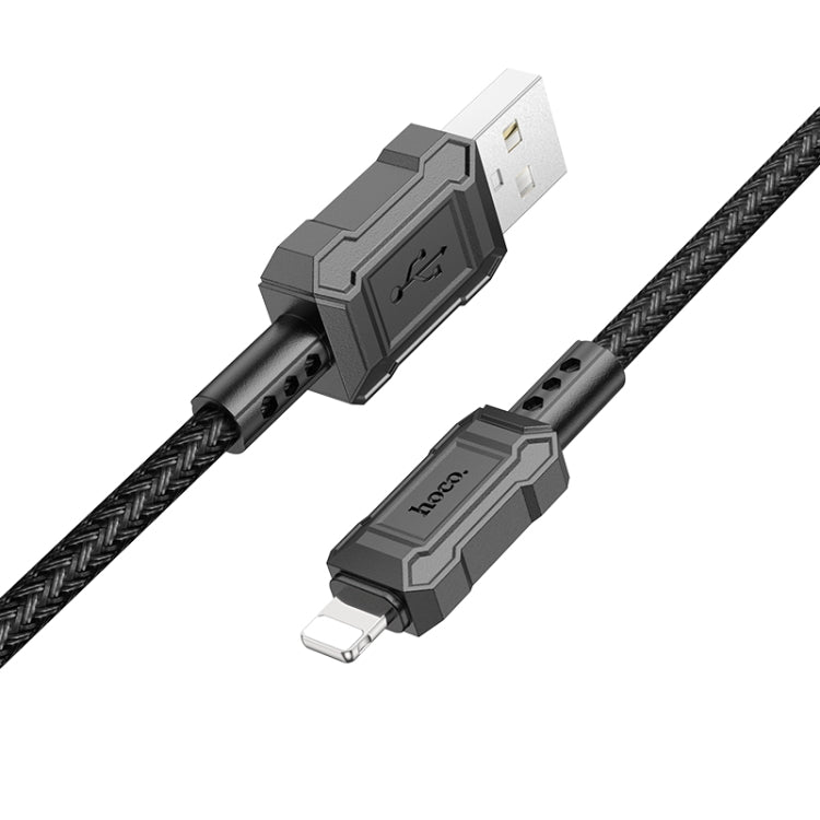 hoco X94 Leader 2.4A USB to 8 Pin Charging Data Dable, Length:1m