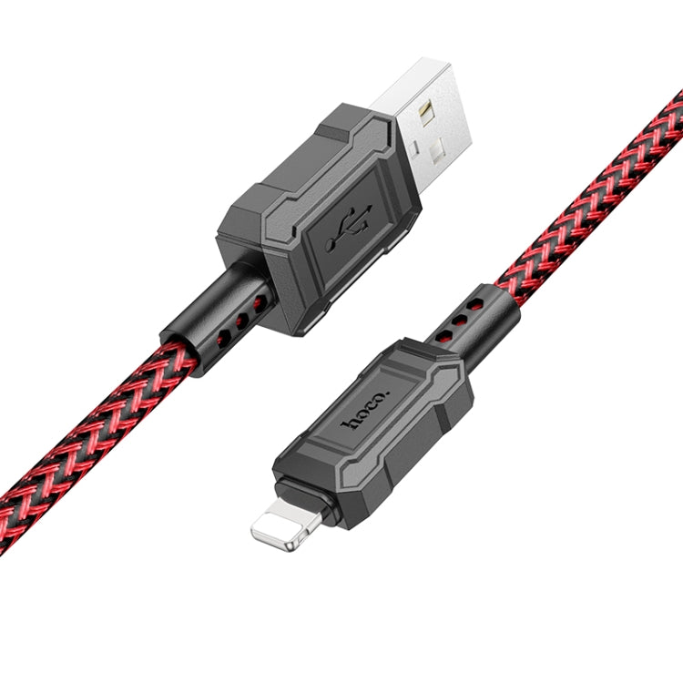 hoco X94 Leader 2.4A USB to 8 Pin Charging Data Dable, Length:1m
