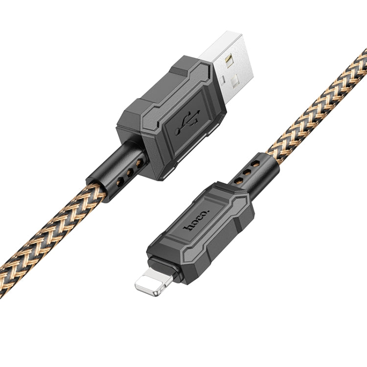 hoco X94 Leader 2.4A USB to 8 Pin Charging Data Dable, Length:1m