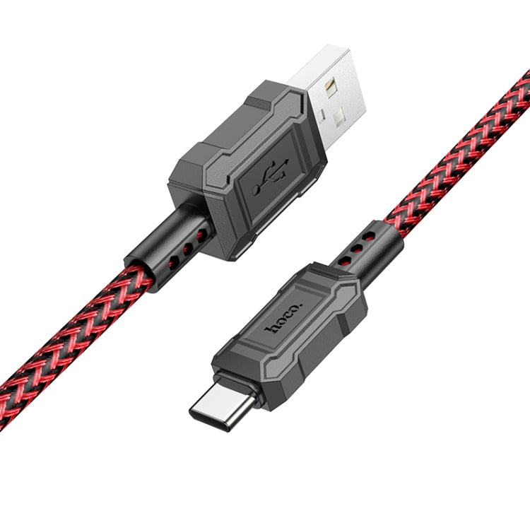 hoco X94 Leader 3A USB to USB-C / Type-C Charging Data Dable, Length:1m