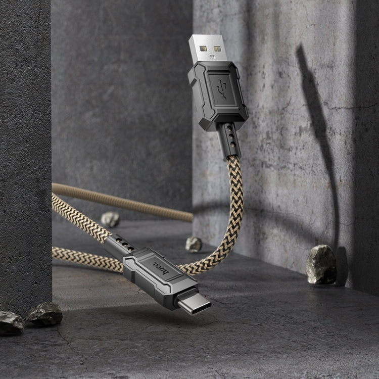 hoco X94 Leader 3A USB to USB-C / Type-C Charging Data Dable, Length:1m