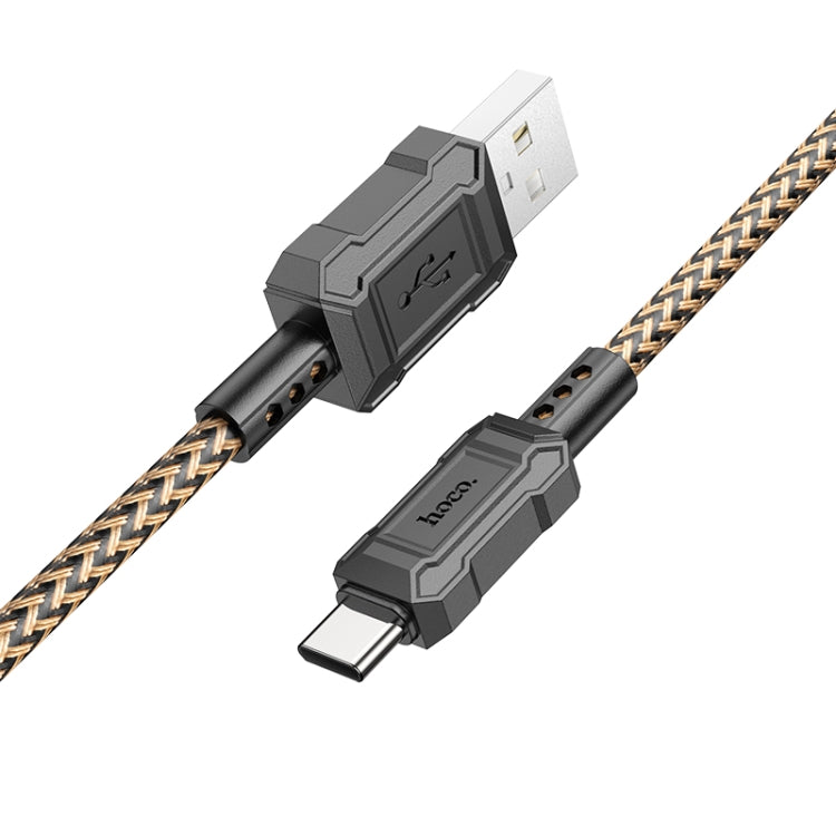 hoco X94 Leader 3A USB to USB-C / Type-C Charging Data Dable, Length:1m