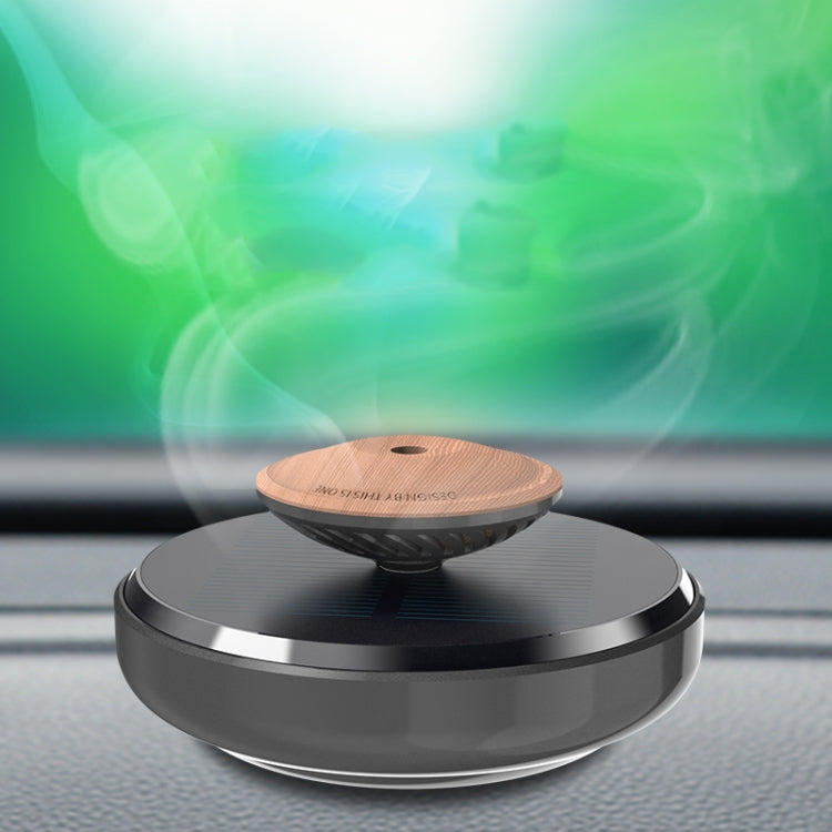 360 Degree Rotating Car Aromatherapy Humidifier(Glazed Black)
