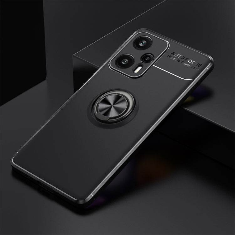 For Xiaomi Redmi Note 12 Turbo Metal Ring Holder TPU Phone Case