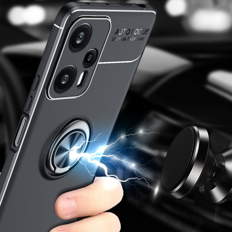 For Xiaomi Redmi Note 12 Turbo Metal Ring Holder TPU Phone Case