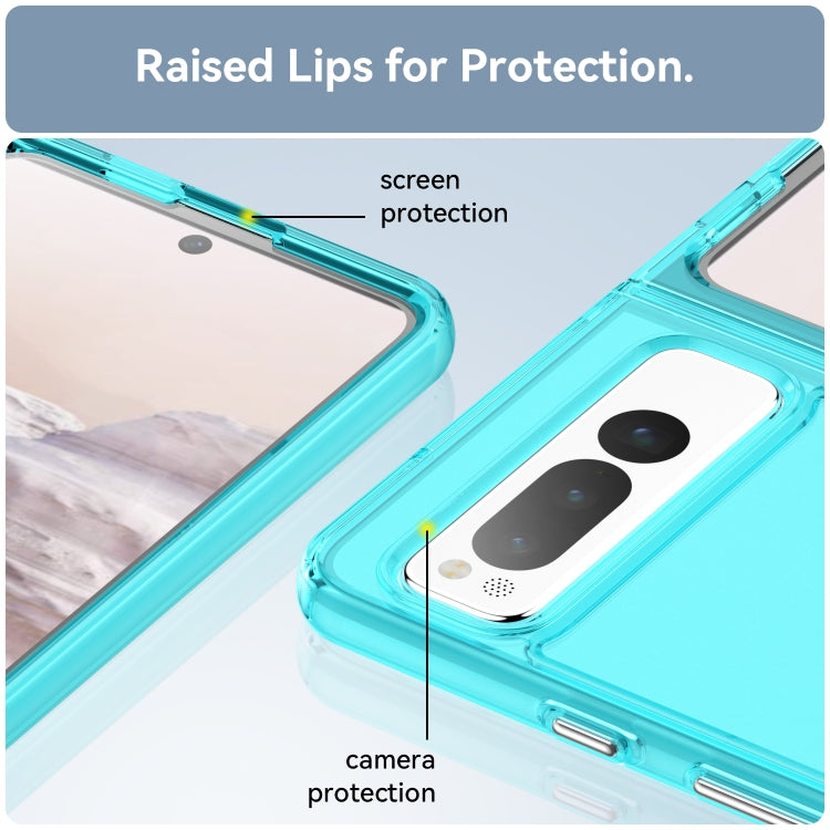 For Google Pixel Fold Candy Series TPU Phone Case