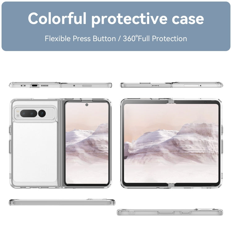 For Google Pixel Fold Candy Series TPU Phone Case