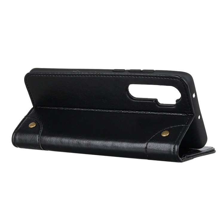 For Xiaomi Mi Note 10 Lite Copper Buckle Nappa Texture Horizontal Flip Leather Case with Holder & Card Slots & Wallet
