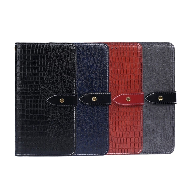 For Blackview A85 idewei Crocodile Texture Leather Phone Case