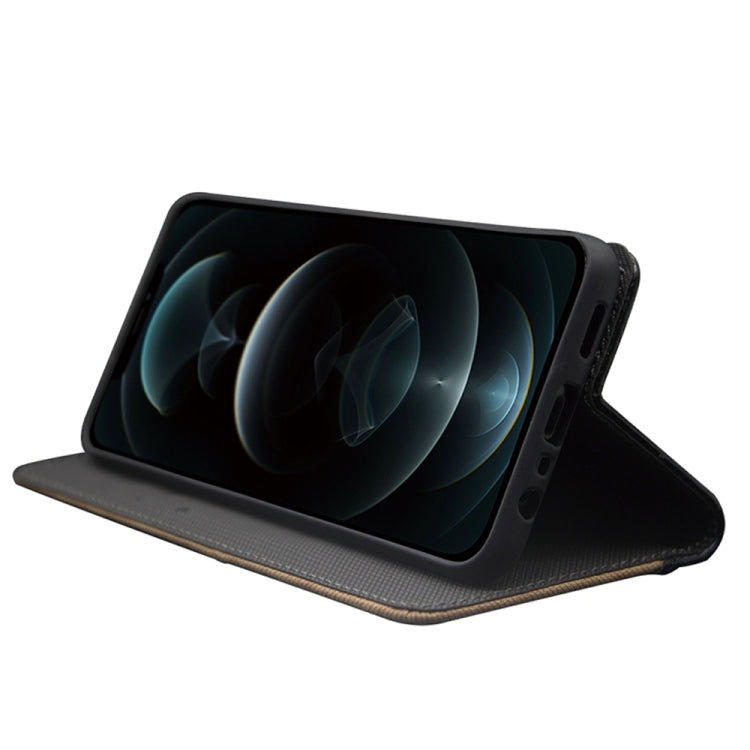 For OPPO Reno8 T 4G idewei Two-color Splicing Leather Phone Case