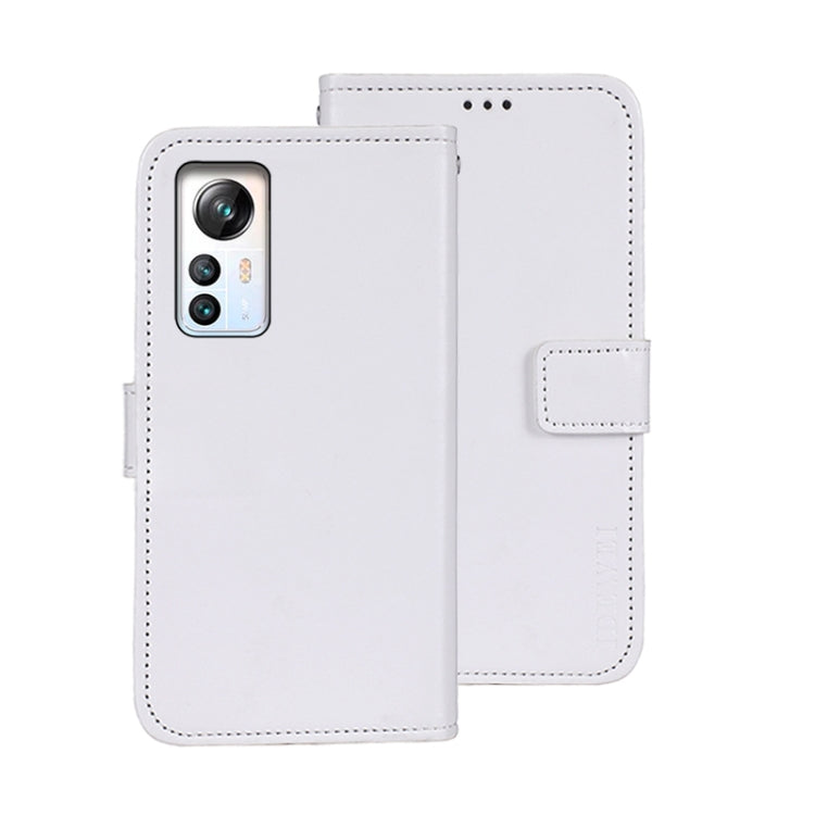 For Blackview A85 idewei Crazy Horse Texture Leather Phone Case with Holder