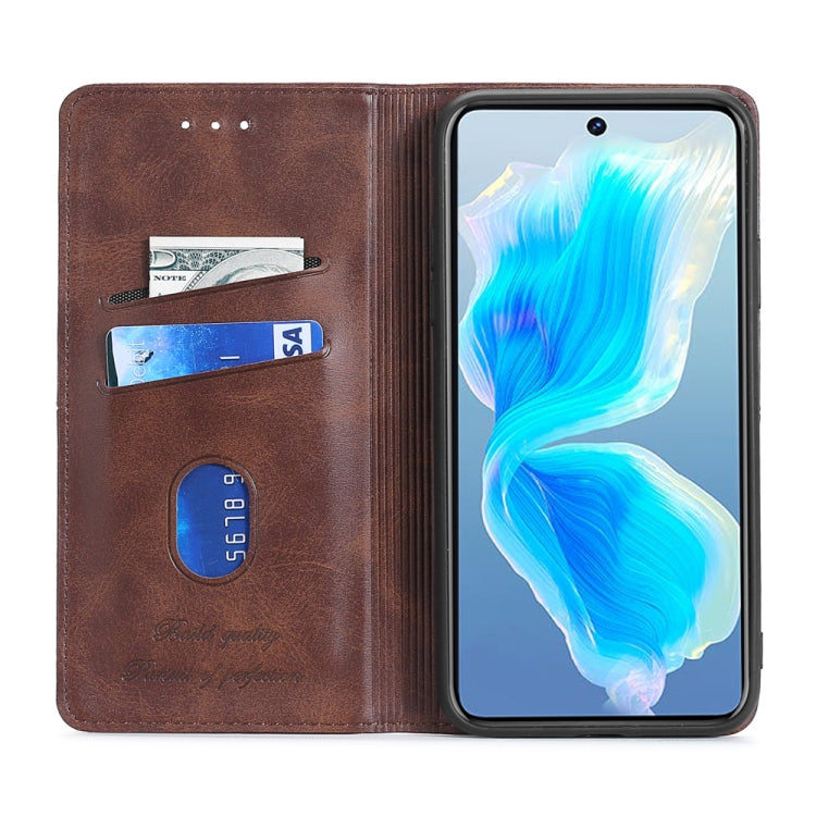 For Xiaomi Redmi Note 12 4G Global Cow Texture Magnetic Horizontal Flip Leather Phone Case