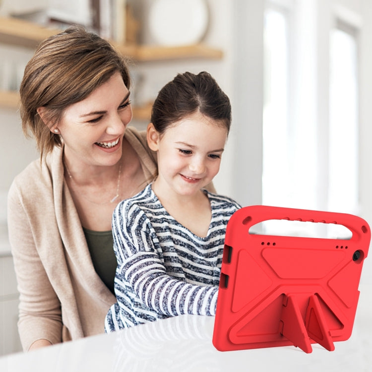 For Lenovo Tab M10 3rd Gen Handle EVA Shockproof Tablet Case with Holder