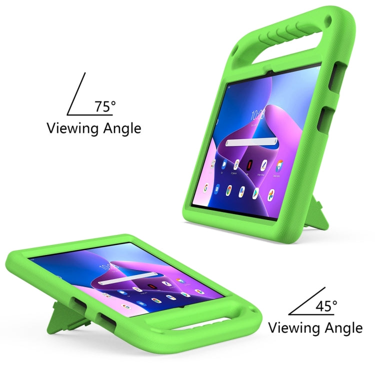 For Lenovo Tab M10 3rd Gen Handle EVA Shockproof Tablet Case with Holder