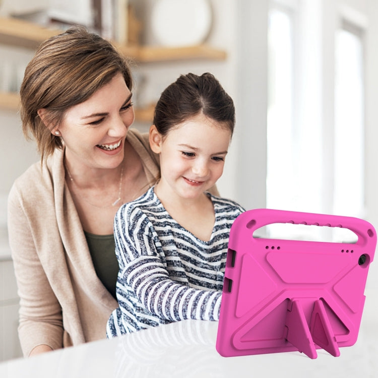 For Lenovo Tab M10 3rd Gen Handle EVA Shockproof Tablet Case with Holder
